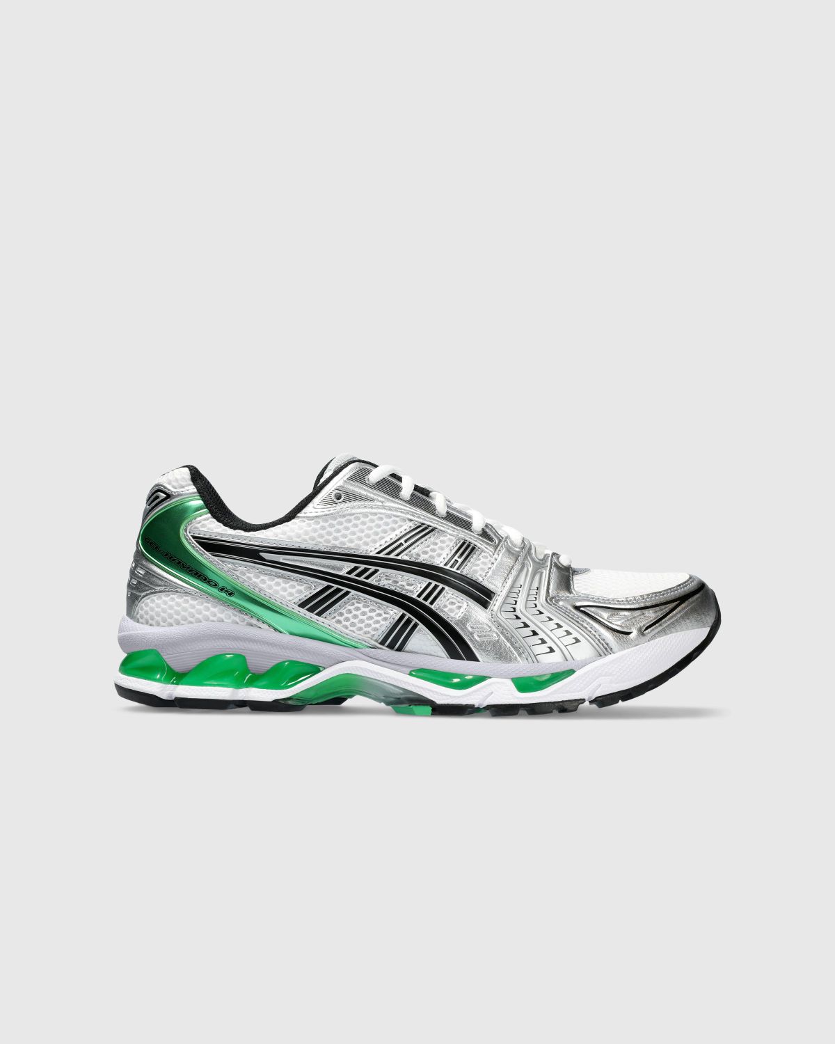 asics – GEL-KAYANO 14 White/Malachite Green | Highsnobiety Shop